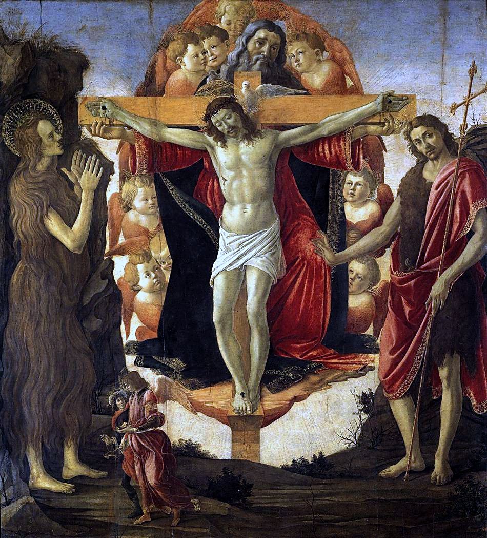 Holy Trinity, 1493 by Sandro Botticelli