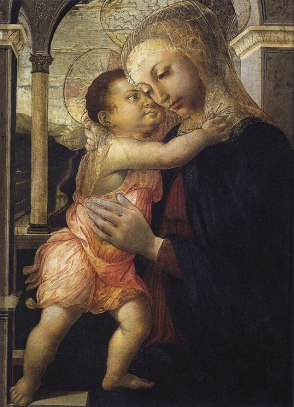 Madonna della Loggia, 1467 by Sandro Botticelli