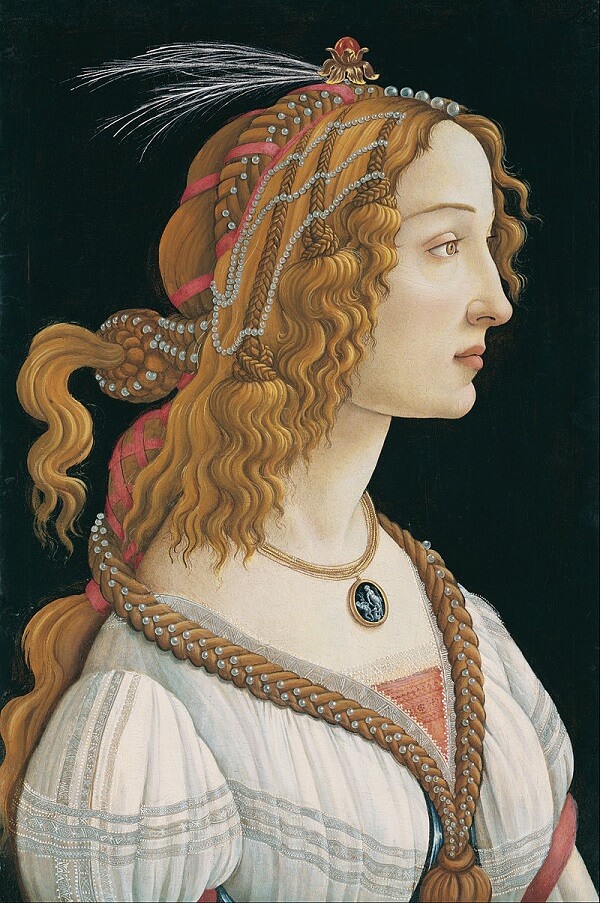 Portrait of a Young Woman, 1485 by Sandro Botticelli