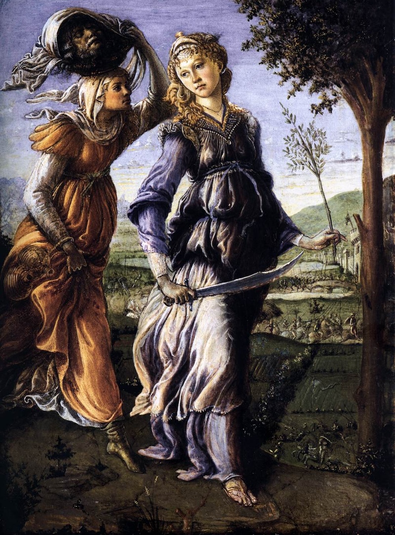 The Return of Judith to Bethulia, 1472 by Sandro Botticelli