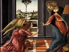 Cestello Annunciation by Sandro Botticelli