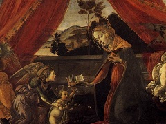 Madonna Del Padiglione by Sandro Botticelli