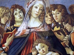 Madonna of the Pomegranate by Sandro Botticelli