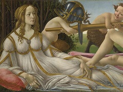 Mars and Venus by Sandro Botticelli